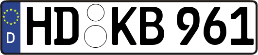 HD-KB961