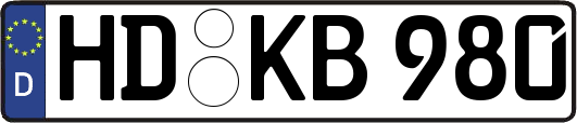 HD-KB980