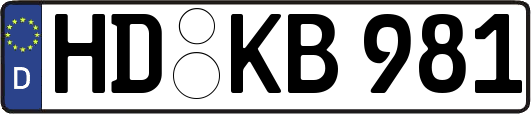 HD-KB981
