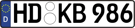 HD-KB986