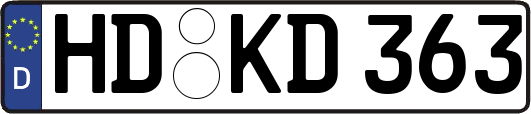 HD-KD363