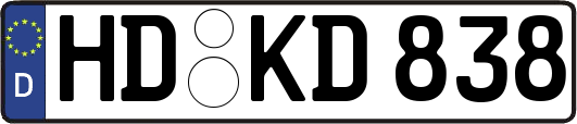 HD-KD838