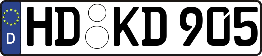 HD-KD905