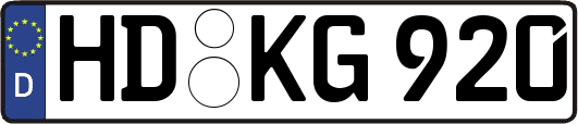 HD-KG920