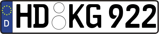 HD-KG922