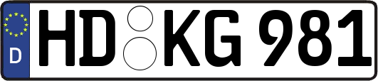 HD-KG981