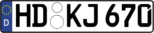 HD-KJ670
