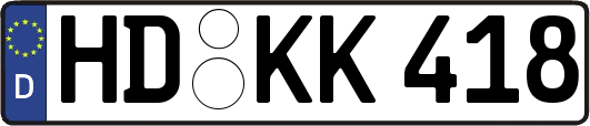 HD-KK418