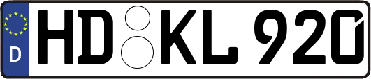HD-KL920