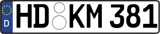 HD-KM381