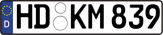 HD-KM839