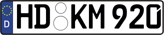 HD-KM920