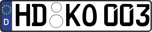 HD-KO003