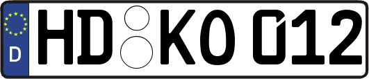 HD-KO012