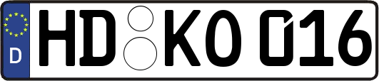 HD-KO016