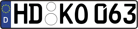 HD-KO063