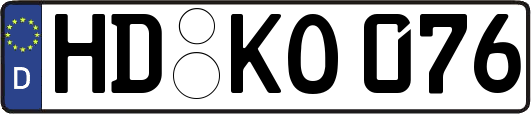 HD-KO076