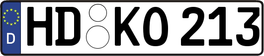HD-KO213