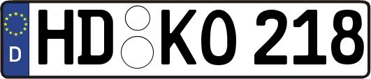 HD-KO218