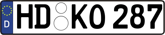 HD-KO287