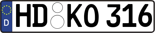 HD-KO316