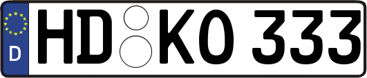 HD-KO333