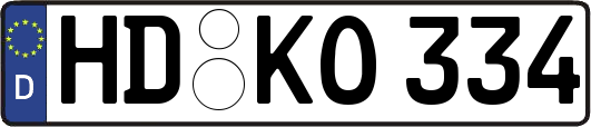 HD-KO334