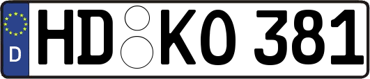 HD-KO381