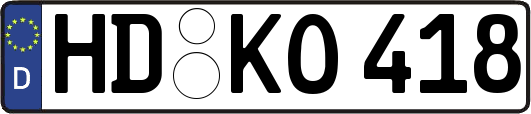 HD-KO418