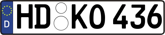 HD-KO436