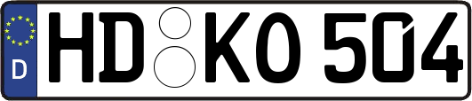 HD-KO504
