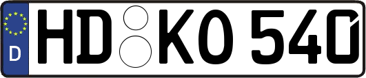 HD-KO540