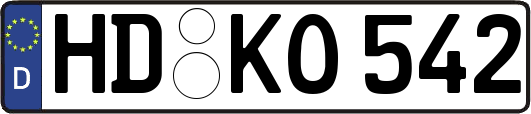 HD-KO542