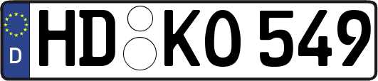 HD-KO549