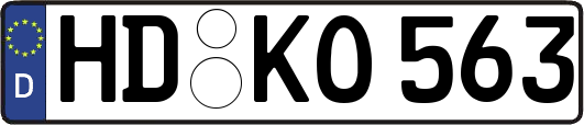 HD-KO563
