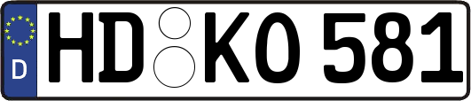 HD-KO581