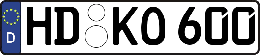HD-KO600