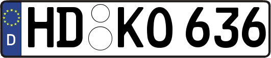 HD-KO636