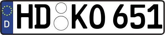 HD-KO651