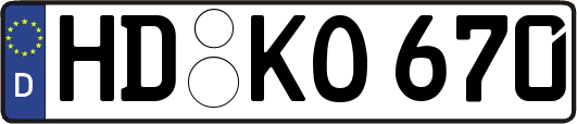 HD-KO670