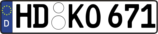 HD-KO671