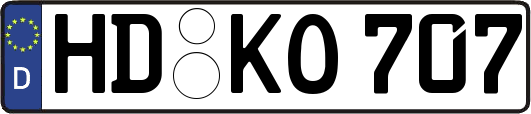 HD-KO707