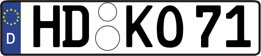 HD-KO71