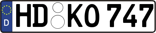 HD-KO747