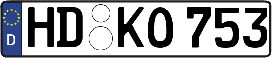 HD-KO753