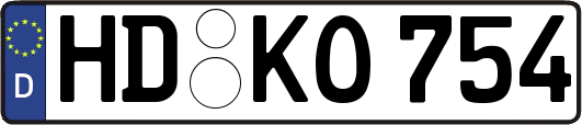 HD-KO754