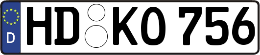 HD-KO756