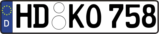 HD-KO758