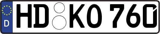 HD-KO760