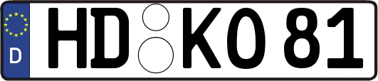 HD-KO81